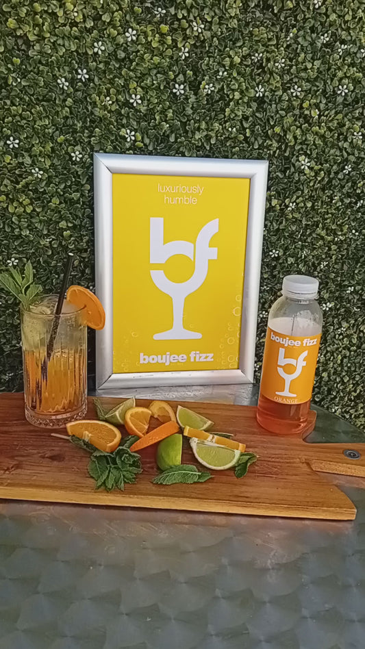Boujee Fizz Orange 🍊500ml