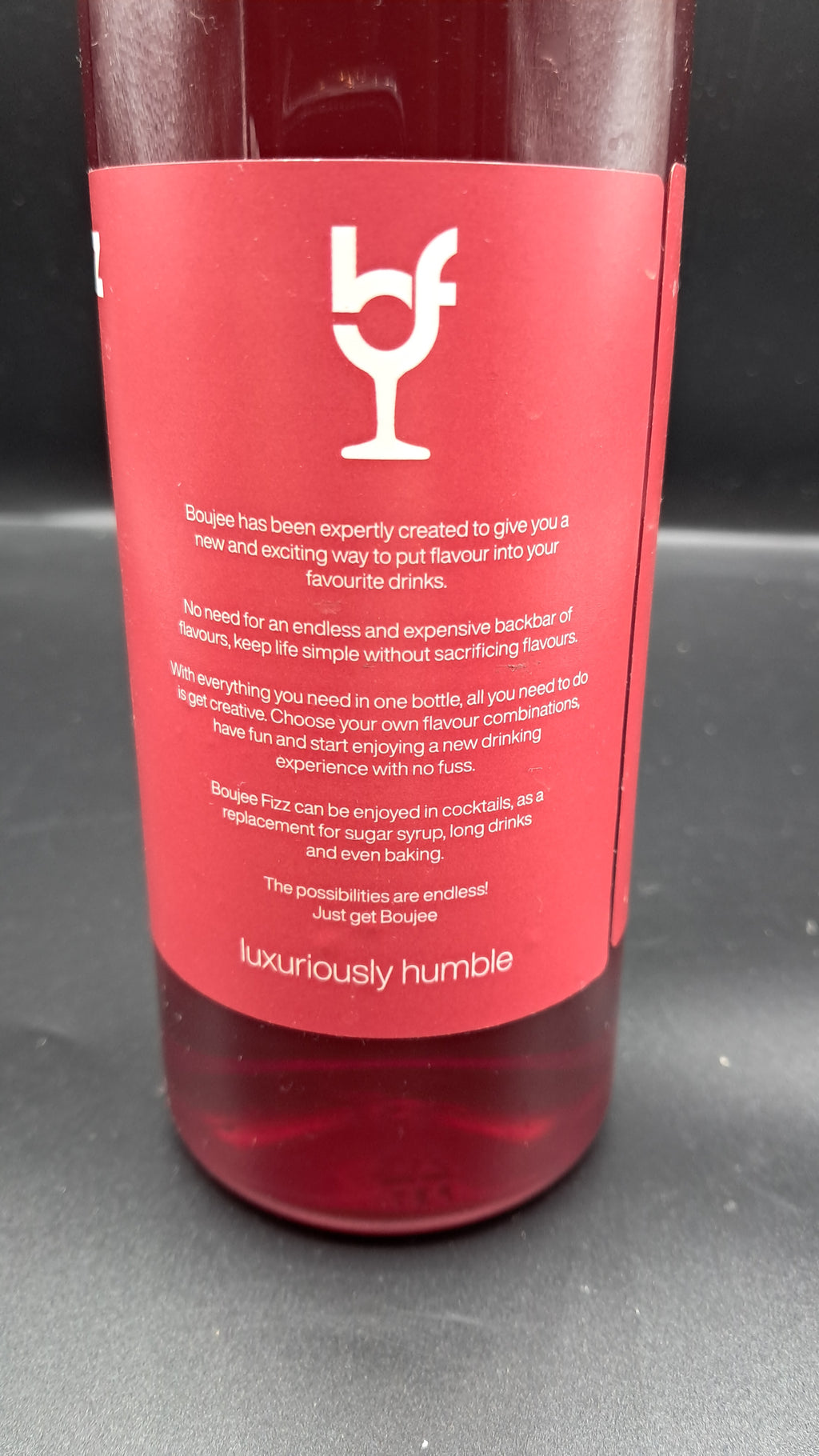 Boujee Fizz Rhubarb  Cocktail  Syrup-500ml- Bar Use-No Allergens-Gin-Drinks-Mocktails-Home use- 100% Natural/Alcohol Free/Children's Drink/Sodas/Low Calorie/Alcohol Free, Smoothies, Daiquiri ,milkshakes Cooking, Baking Cocktail Syrup Rhubarb Syrup