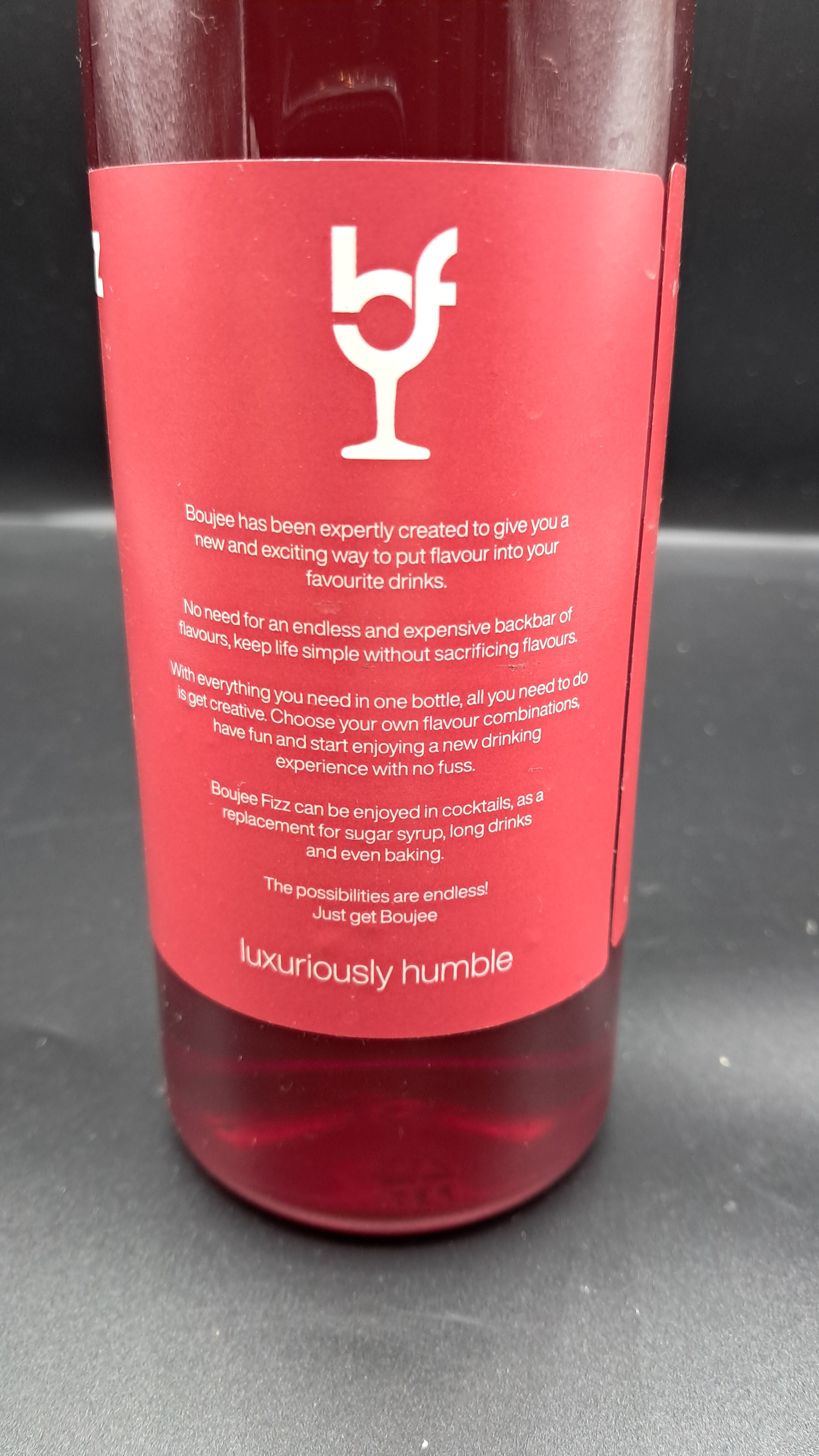 Boujee Fizz Rhubarb  Cocktail  Syrup-500ml- Bar Use-No Allergens-Gin-Drinks-Mocktails-Home use- 100% Natural/Alcohol Free/Children's Drink/Sodas/Low Calorie/Alcohol Free, Smoothies, Daiquiri ,milkshakes Cooking, Baking Cocktail Syrup Rhubarb Syrup