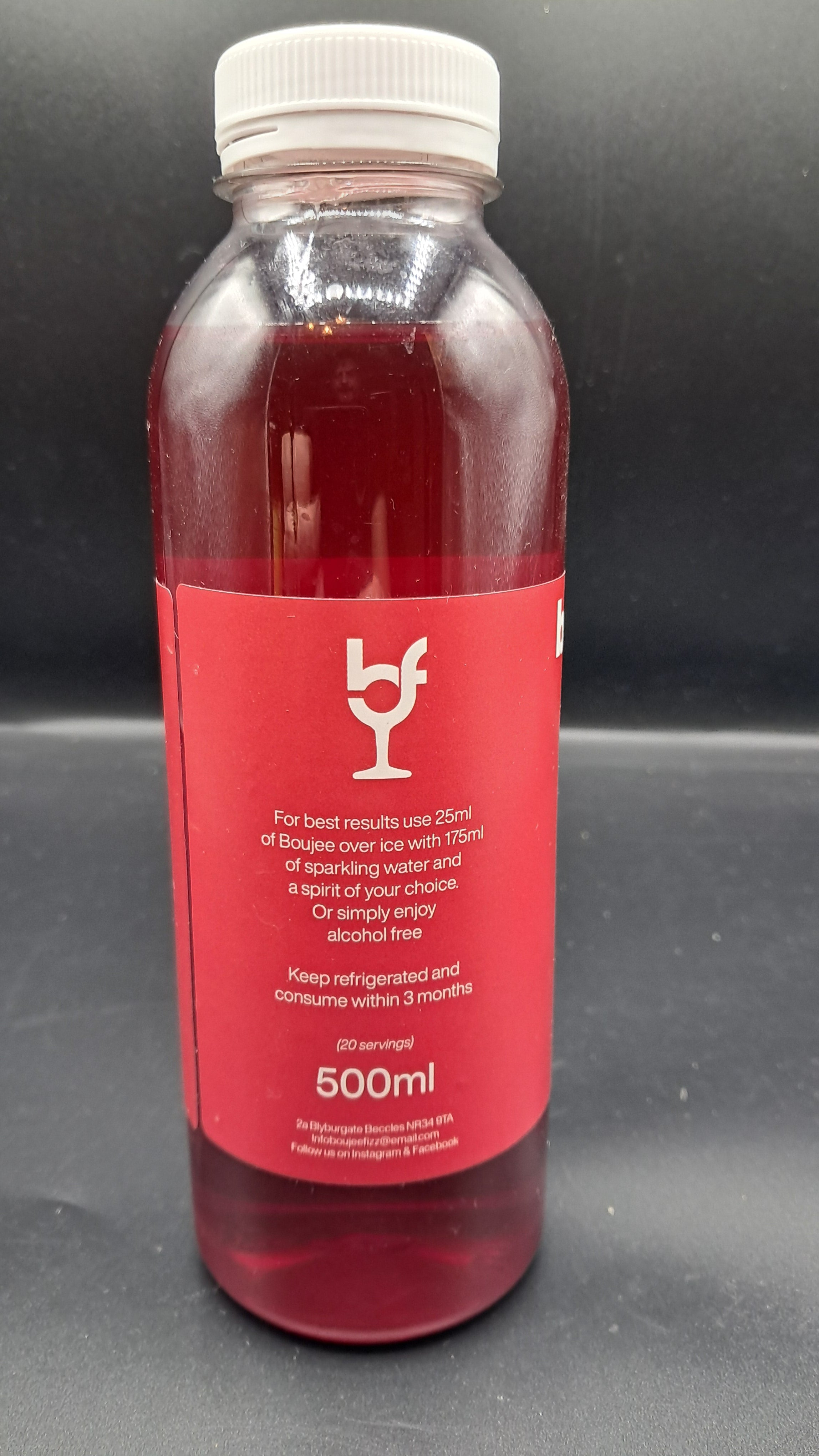 Boujee Fizz Rhubarb  Cocktail  Syrup-500ml- Bar Use-No Allergens-Gin-Drinks-Mocktails-Home use- 100% Natural/Alcohol Free/Children's Drink/Sodas/Low Calorie/Alcohol Free, Smoothies, Daiquiri ,milkshakes Cooking, Baking Cocktail Syrup Rhubarb Syrup