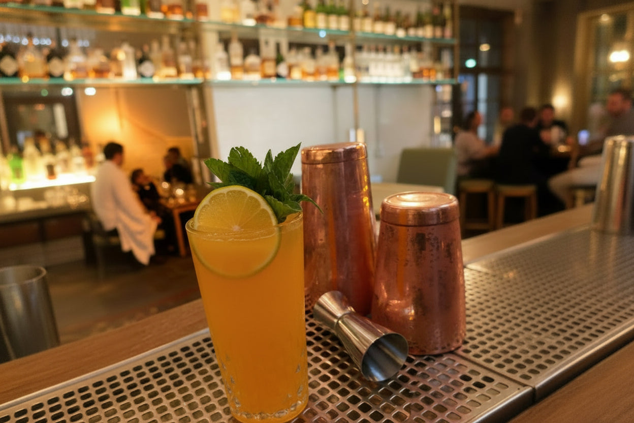 Boujee Fizz Black Label Box Cocktail Mocktail Gift Box Dried Fruit Dehydrated Fruit ,Cocktail Syrup Pineapple Syrup, Milkshake Syrup, Dried Citrus , Gin,